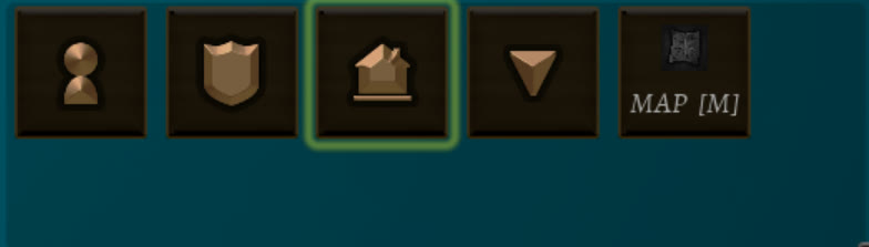 The panel buttons on the HUD with ambiguous icons to say the least.